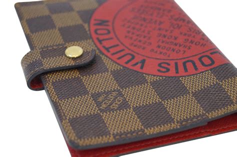 louis vuitton damier checkbook cover|Pocket Agenda Cover Damier Ebene .